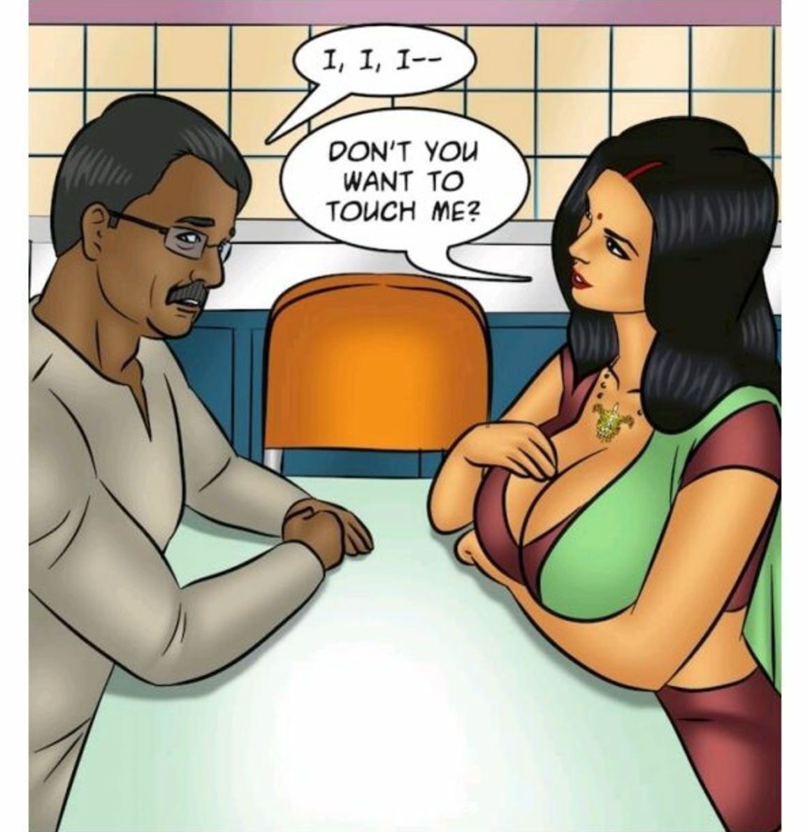 Savita Bhabhi 102 Slut Shaming (Kirtu) page 46