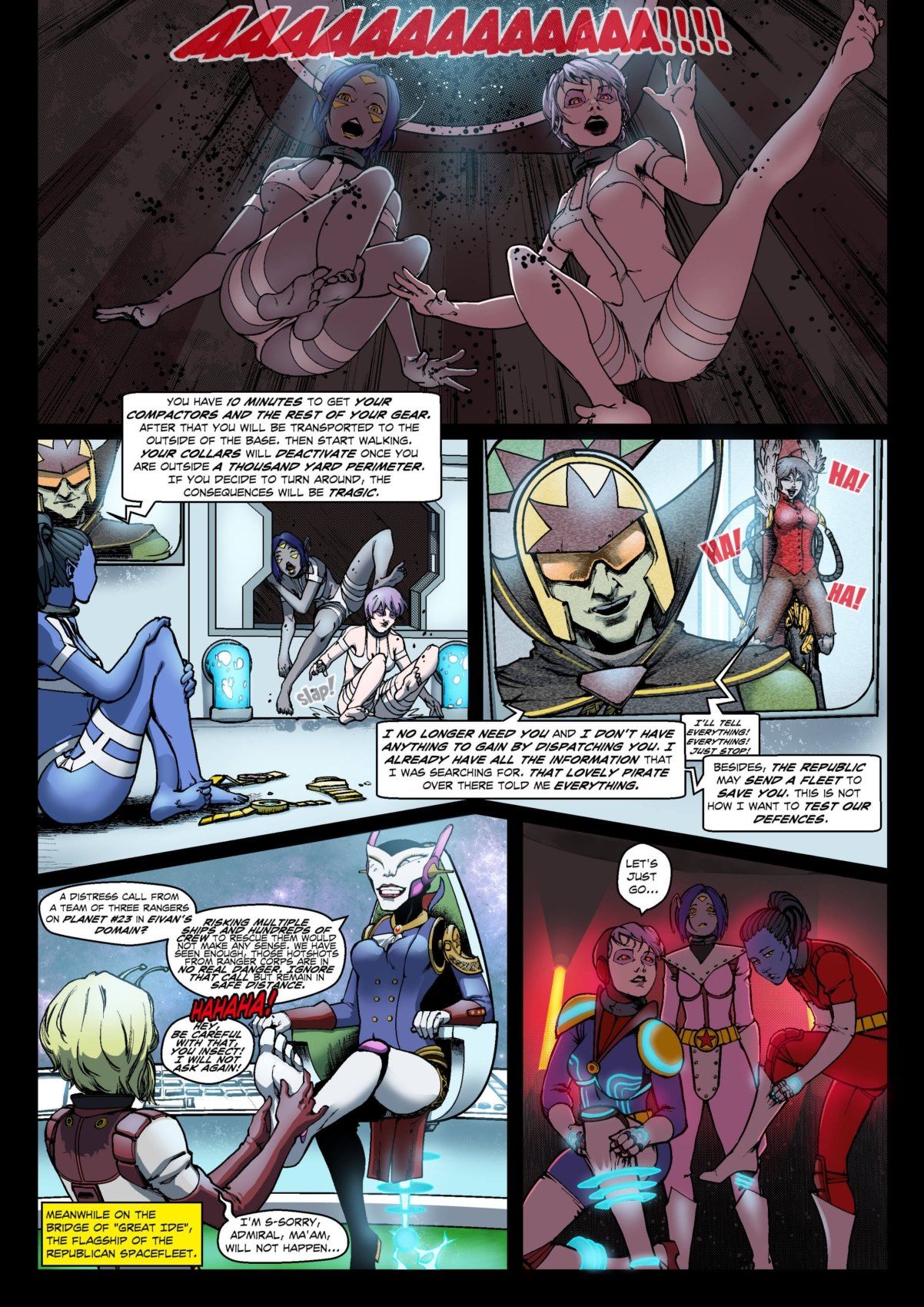 Adventures of the Brave Rangers Issue 02 (PawFeather) page 8