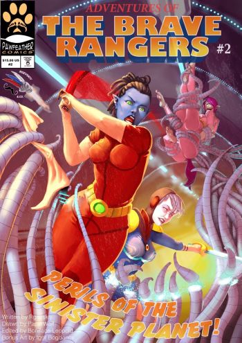 Adventures of the Brave Rangers Issue 02 (PawFeather) cover