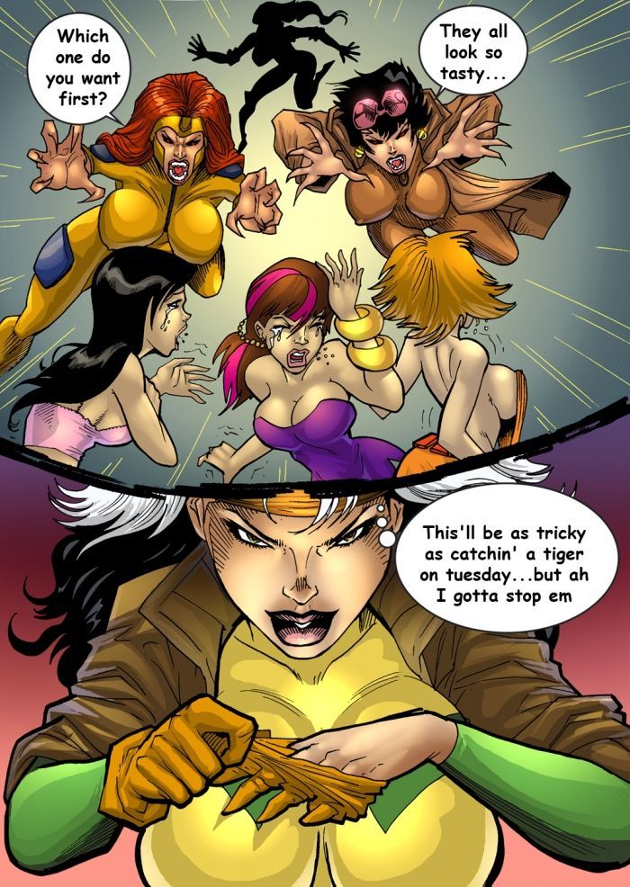X-Men Parody by Una Mujer Studios page 12