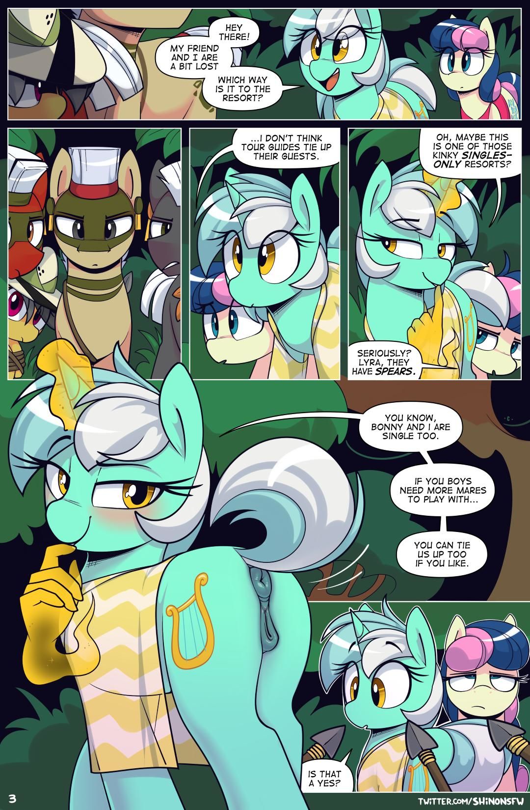 Magic Touch 4 - Shinodage [My Little Pony] page 3