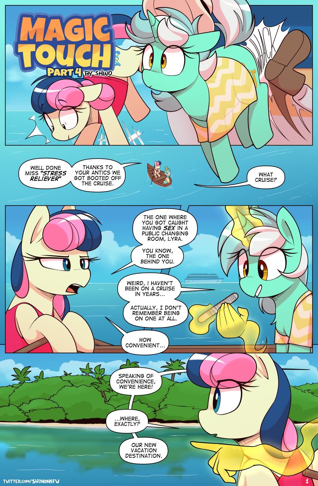 Magic Touc Part 4 (My little Pony ) page 1