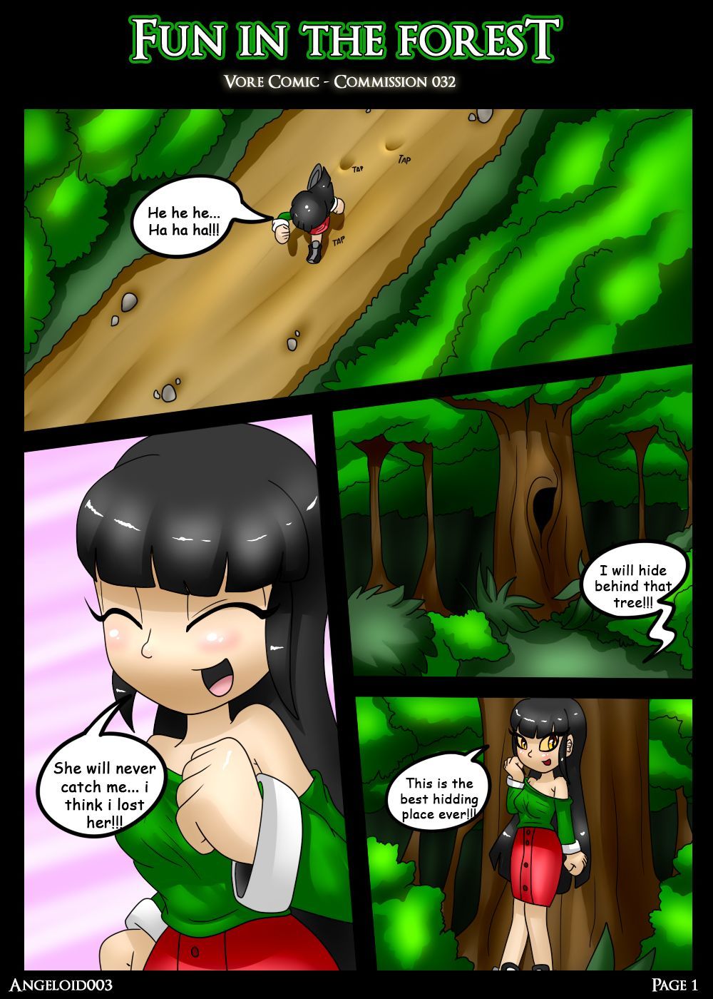 Fun in the Forest - Comm032 Angeloid003 page 1