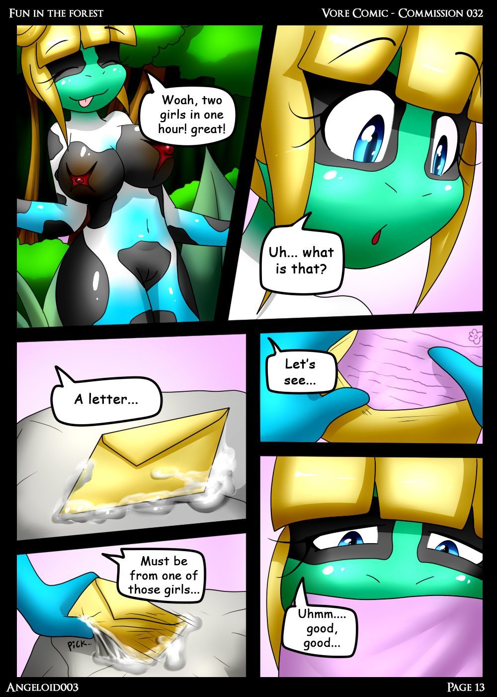Fun in the Forest - Comm032 Angeloid003 page 13