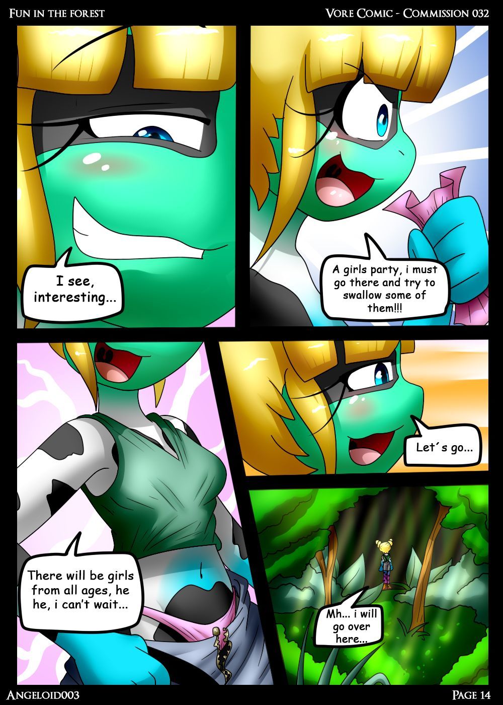 Fun in the Forest - Comm032 Angeloid003 page 14
