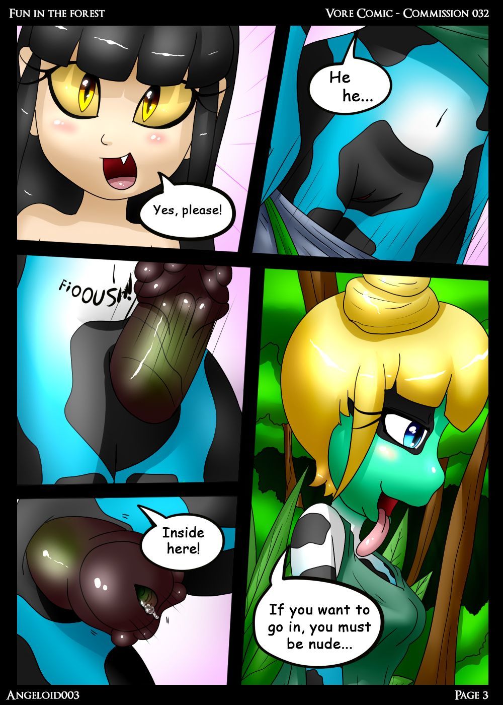Fun in the Forest - Comm032 Angeloid003 page 3
