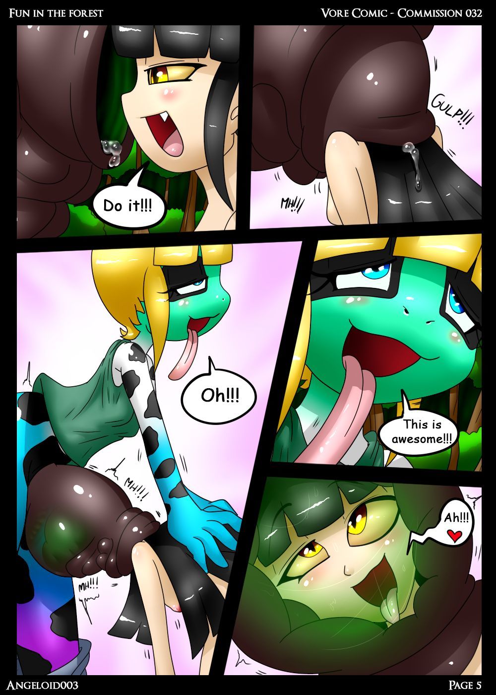 Fun in the Forest - Comm032 Angeloid003 page 5