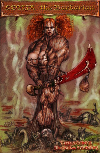 Sonja, The Barbarian - Zebodoy cover