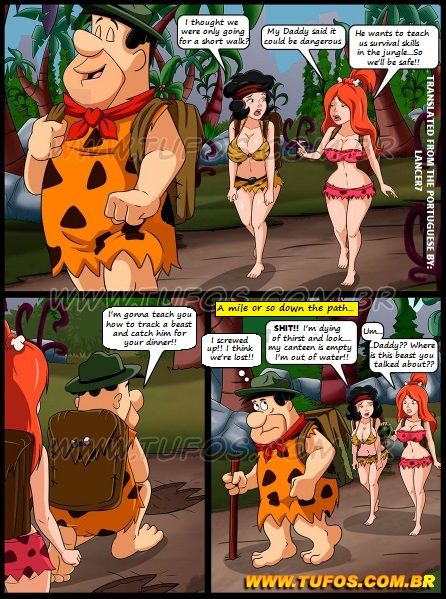 Os FlinTsToons 3 - Tufos [English] Naked in the Forest page 2