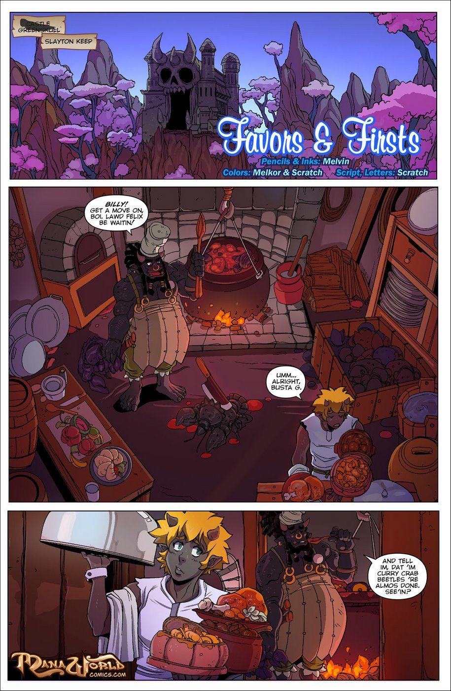 Favors & Firsts - Manaworld page 1