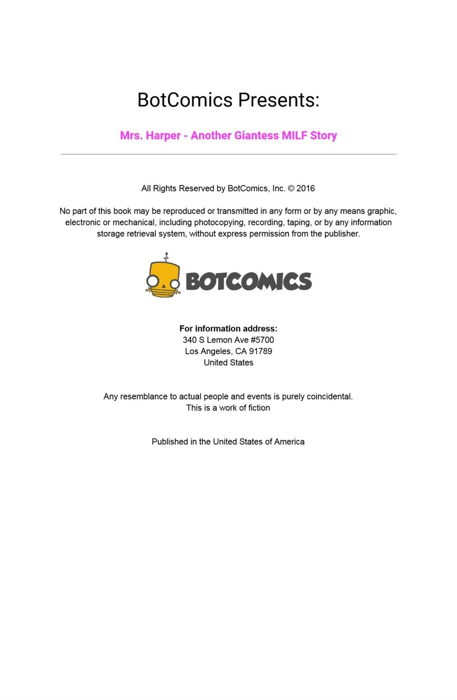 Mrs. Harper Issue 2 BotComics page 2