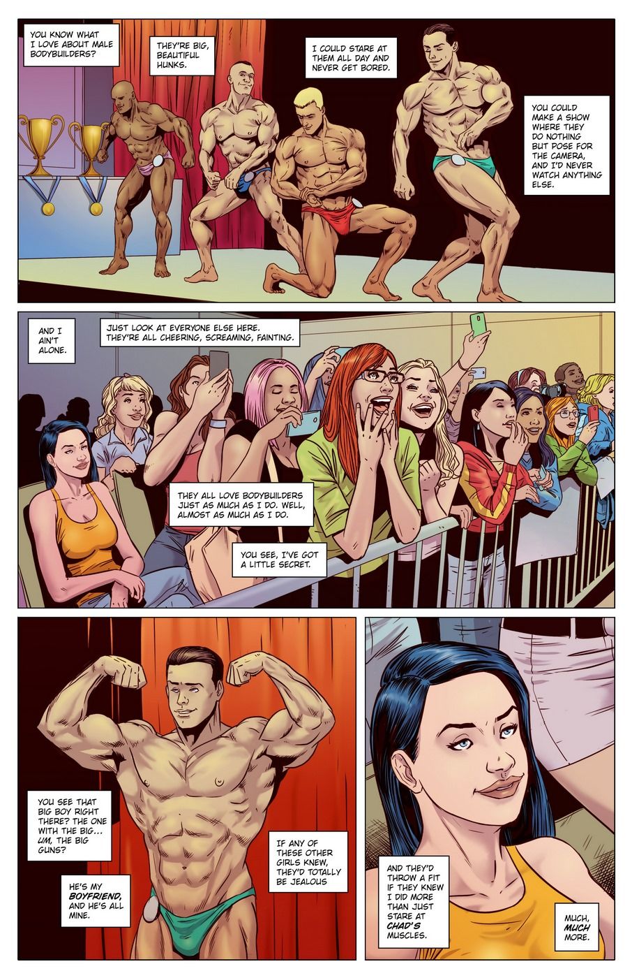 Curse of the Were-Bodybuilder - Victor Serra Musclefan page 3