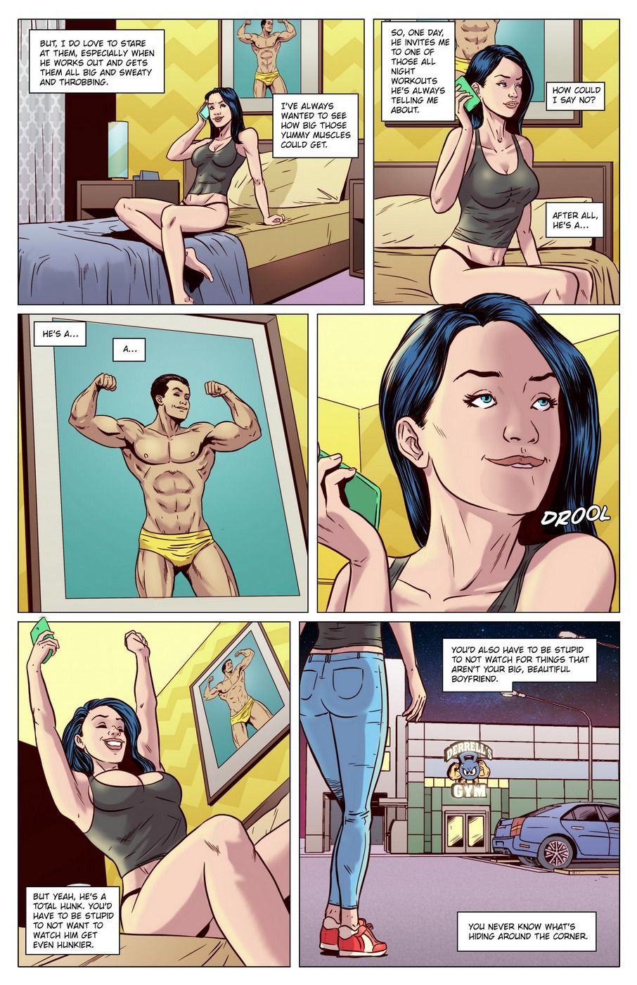 Curse of the Were-Bodybuilder - Victor Serra Musclefan page 4