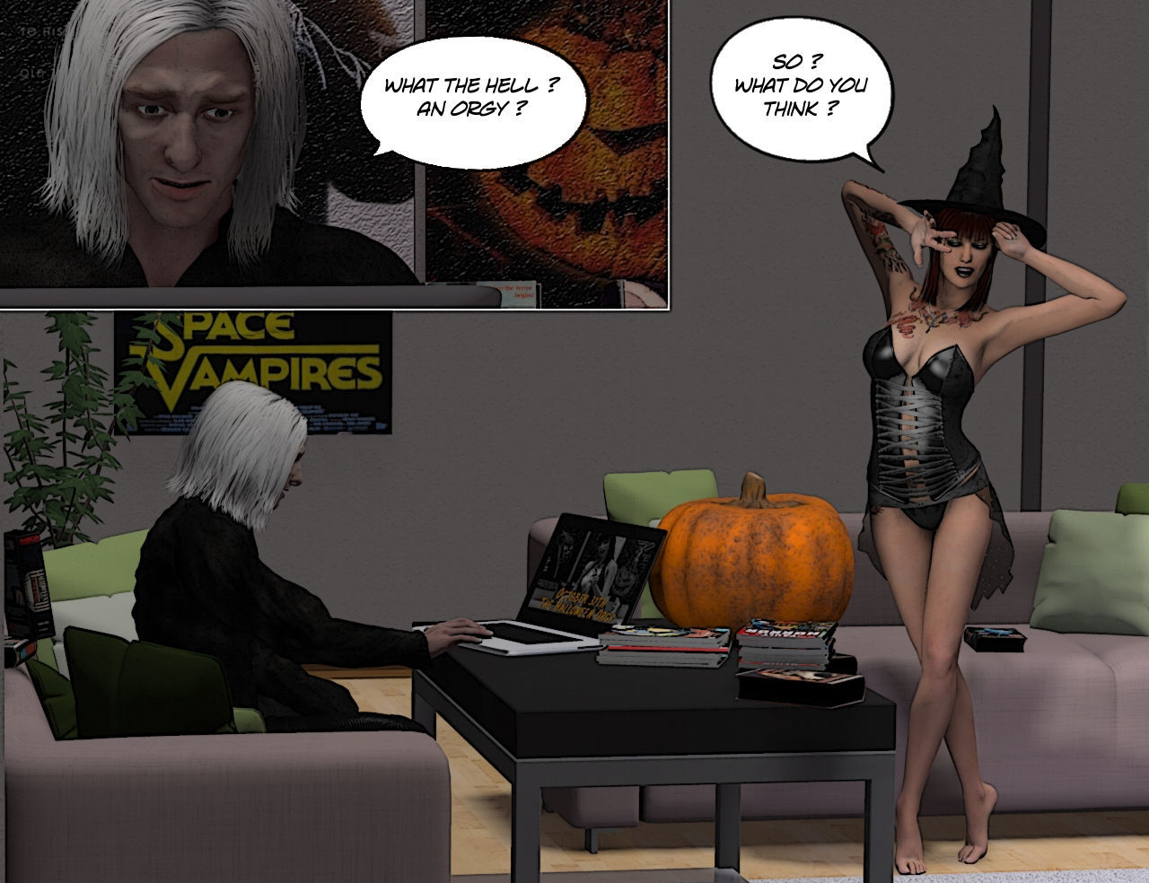 The Halloween Orgy - DarkCowBoy page 10