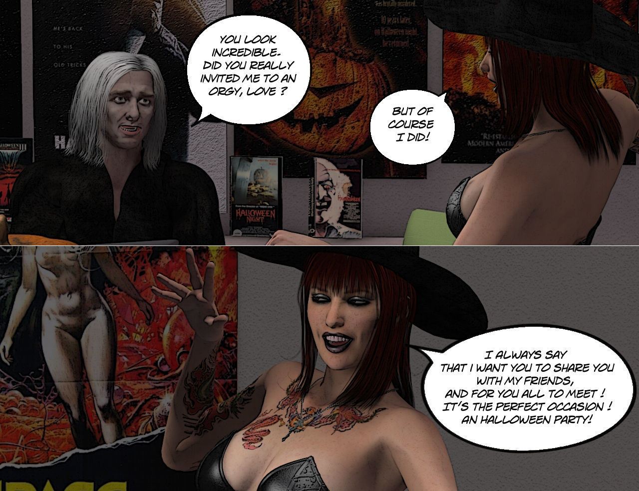 The Halloween Orgy - DarkCowBoy page 11
