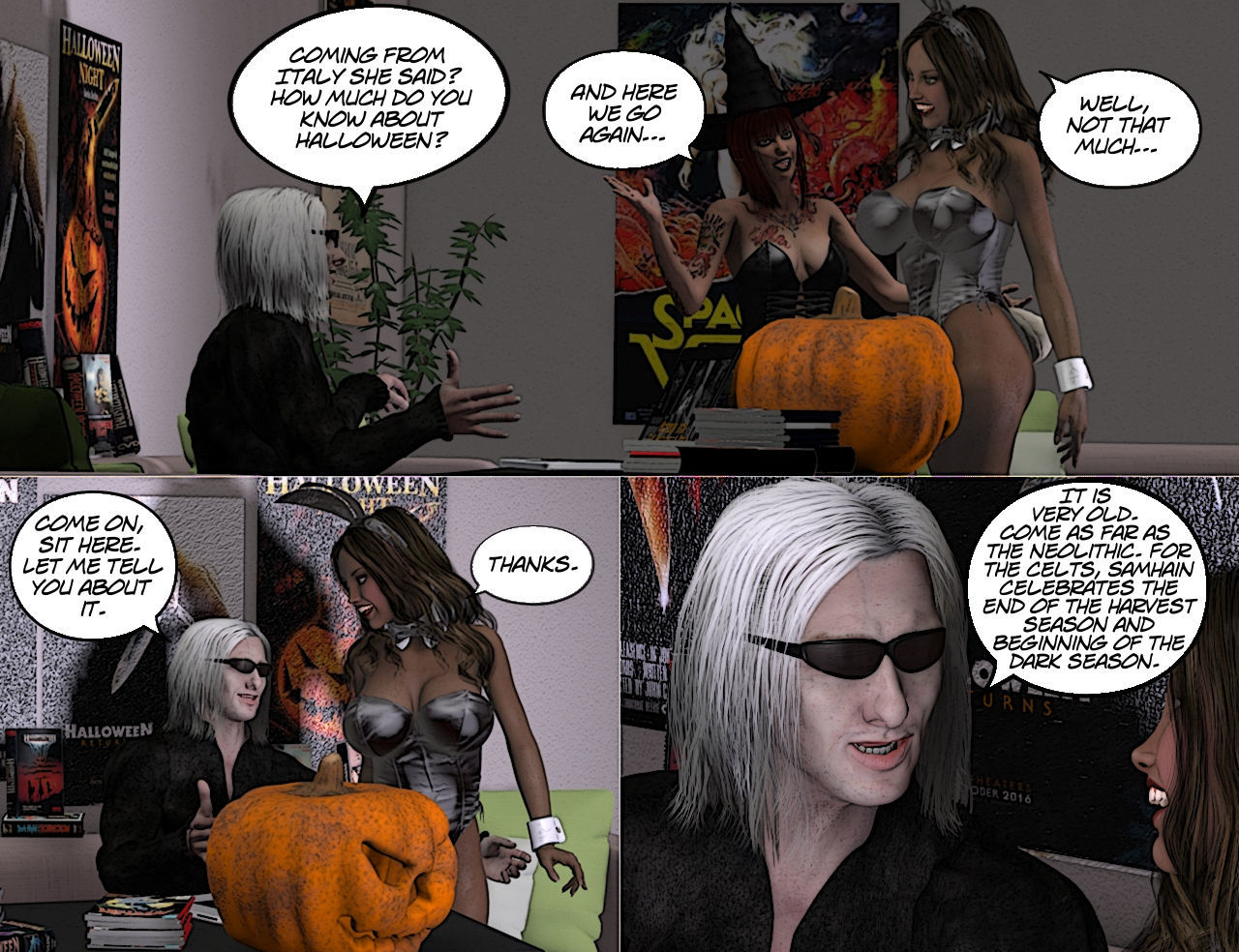 The Halloween Orgy - DarkCowBoy page 17