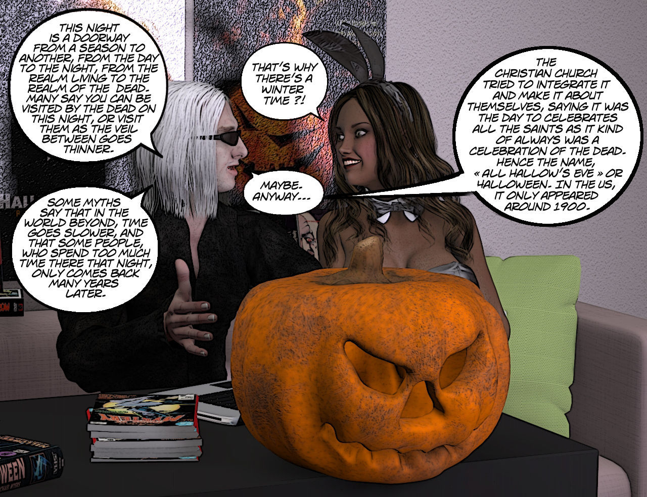 The Halloween Orgy - DarkCowBoy page 18