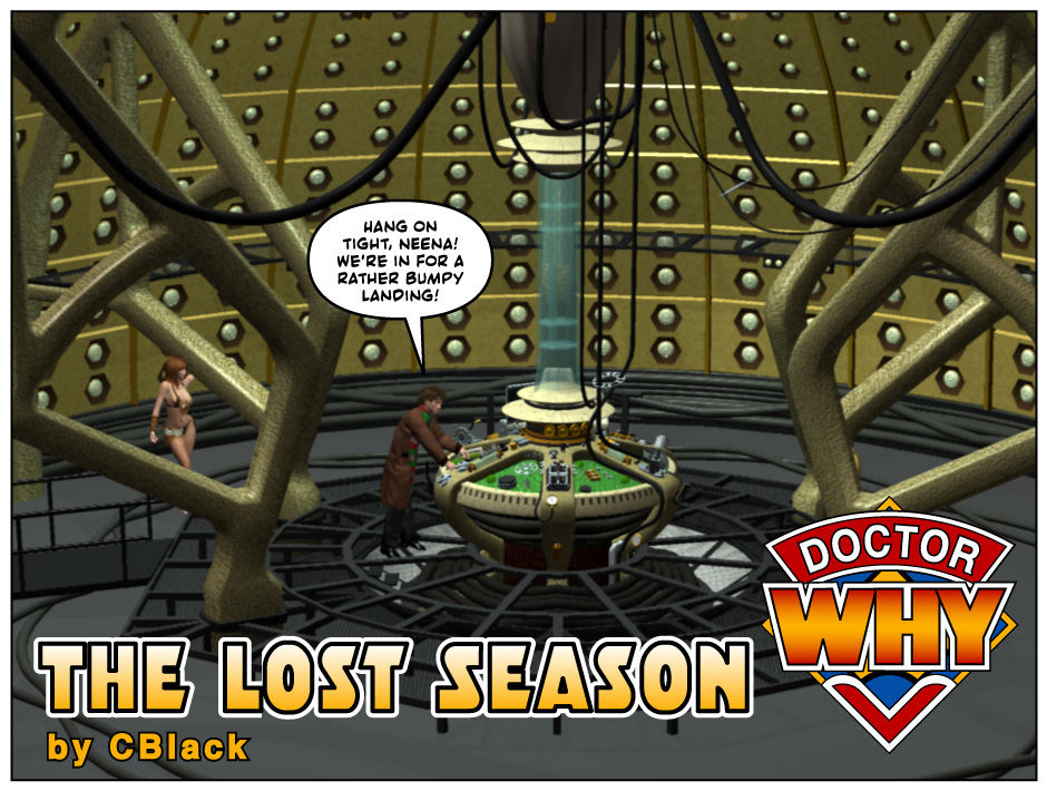 Dr. Why - The Lost Season - CBlack page 1