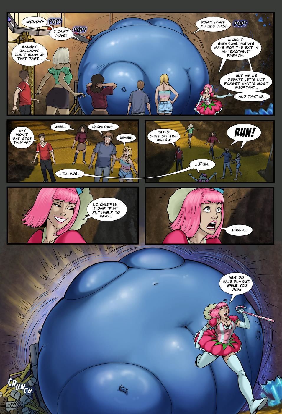 Wendy Wonka Issue 3 - The Crystal Caverns Okayokayokok page 17