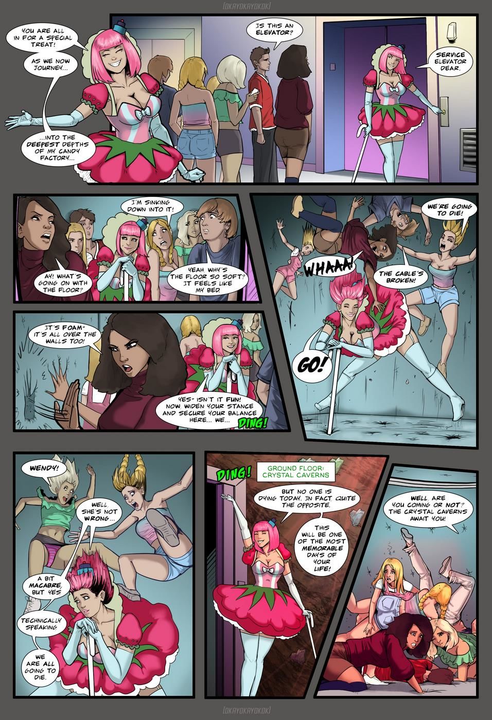 Wendy Wonka Issue 3 - The Crystal Caverns Okayokayokok page 4