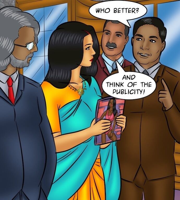 Savita Bhabhi 104 Cover Girl (Kirtu) page 16