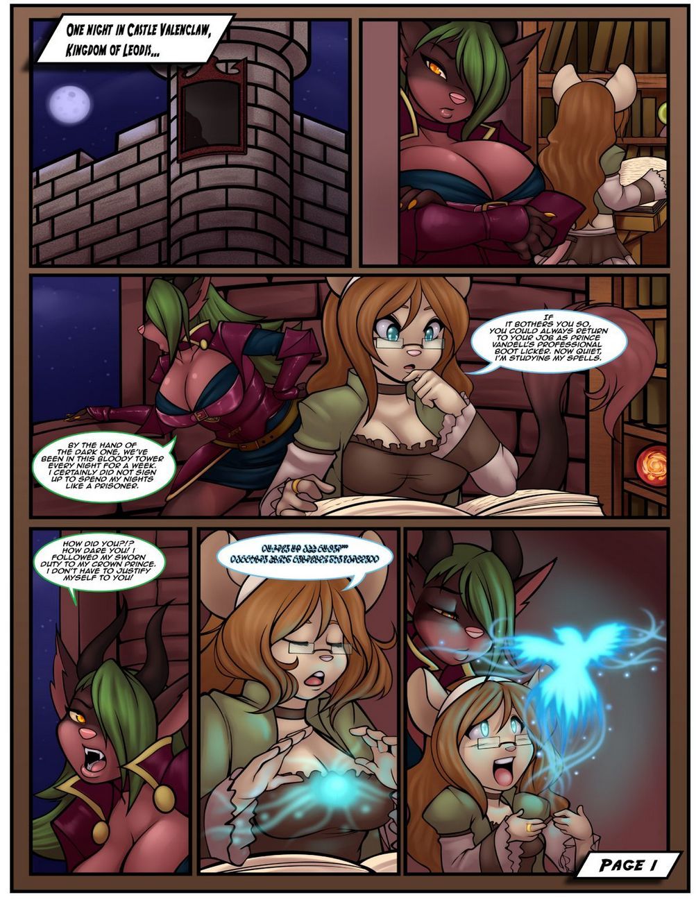 A Knight With The Sorceress Apprentice page 2