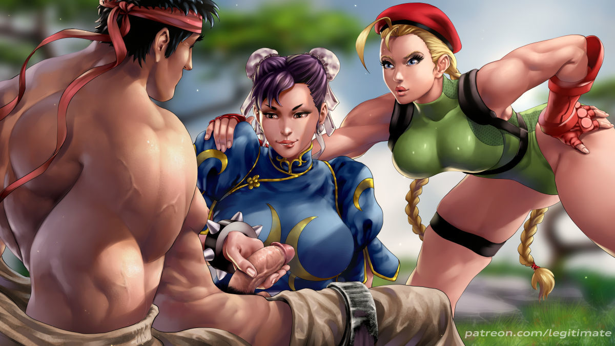 Chun-Li x Cammy - legitimate (Street Fighter) page 4