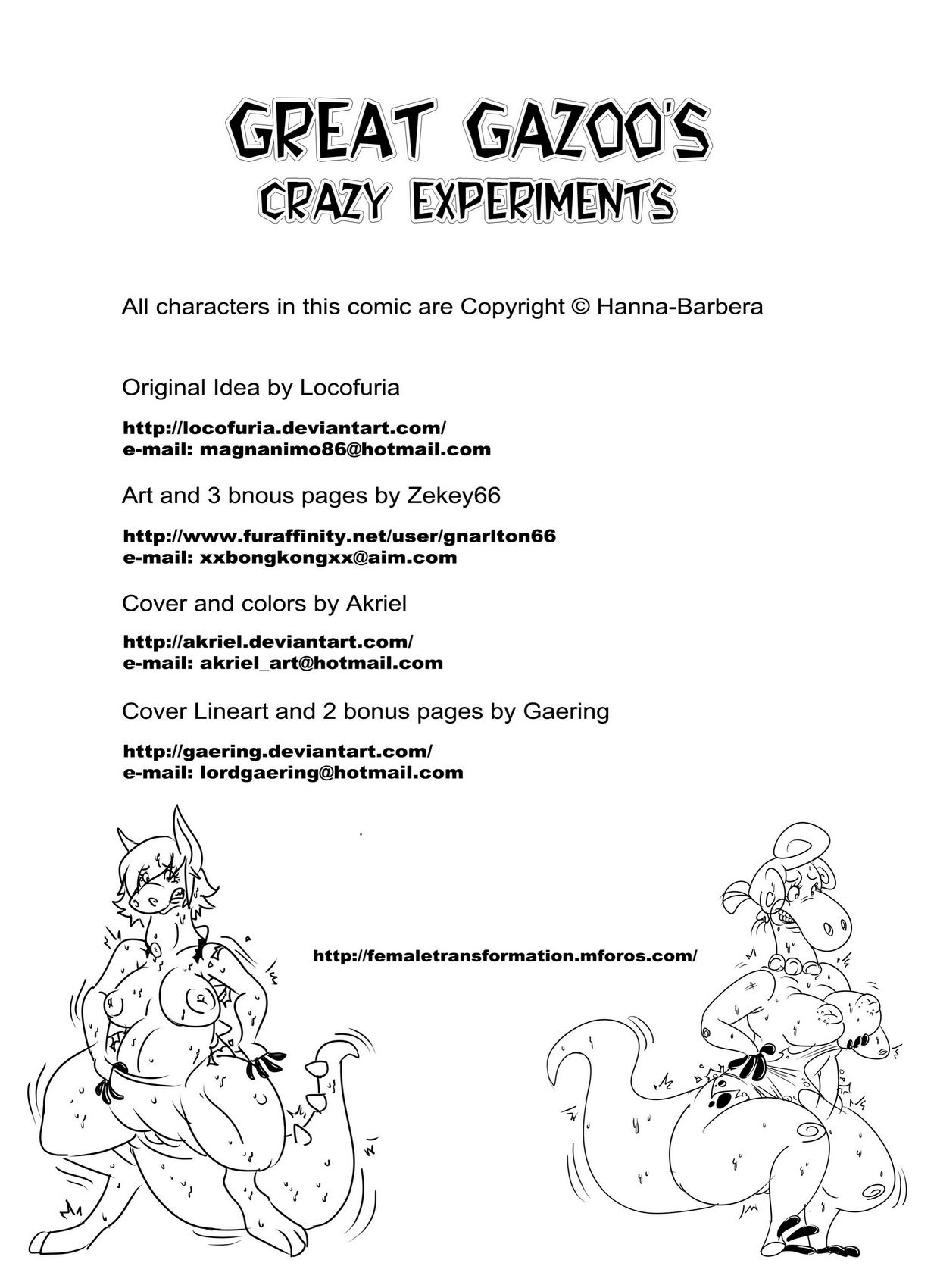 Great Gazoos Crazy Experiments - Locofuria page 3
