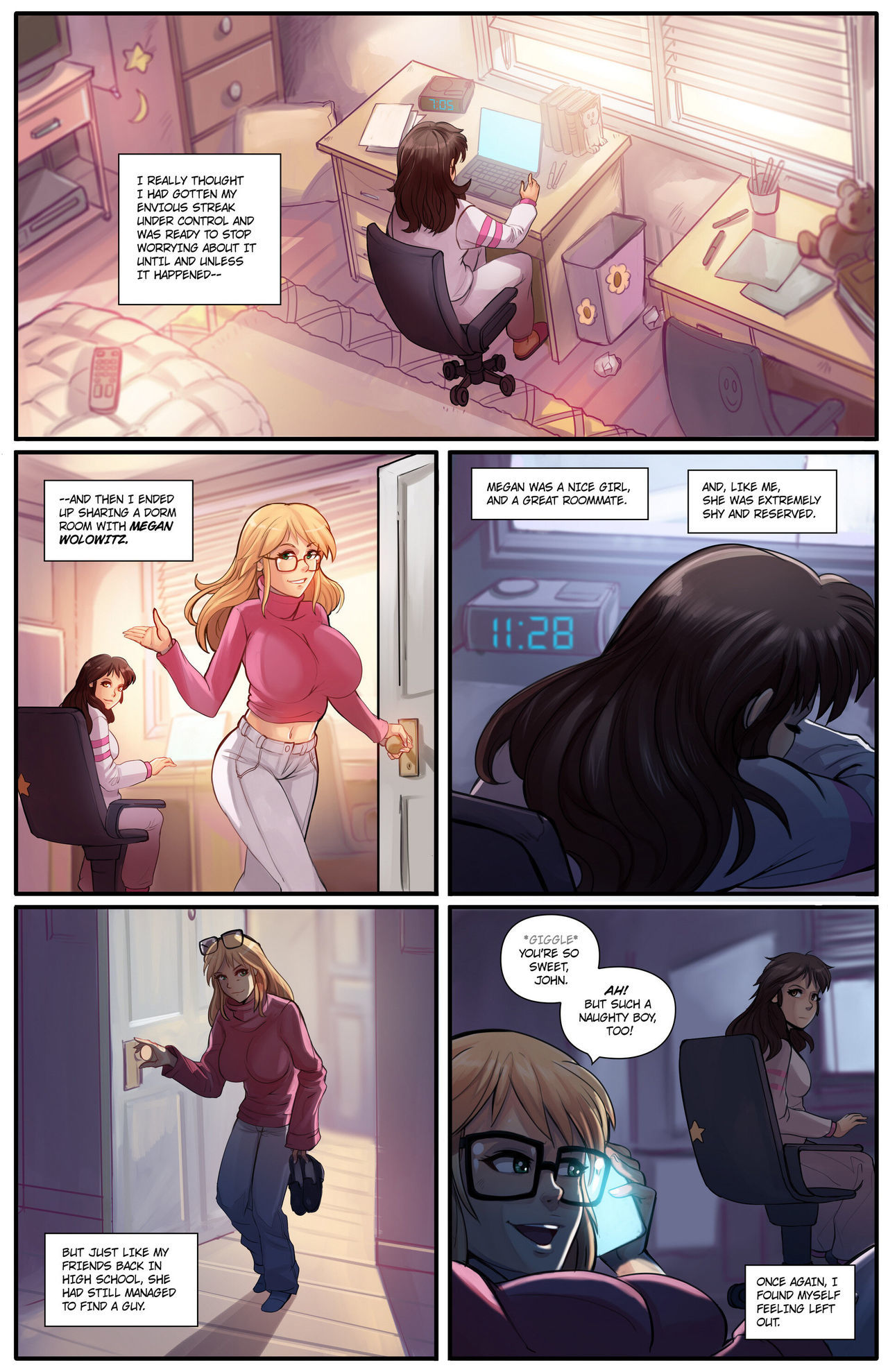 The Invisible Girl page 7