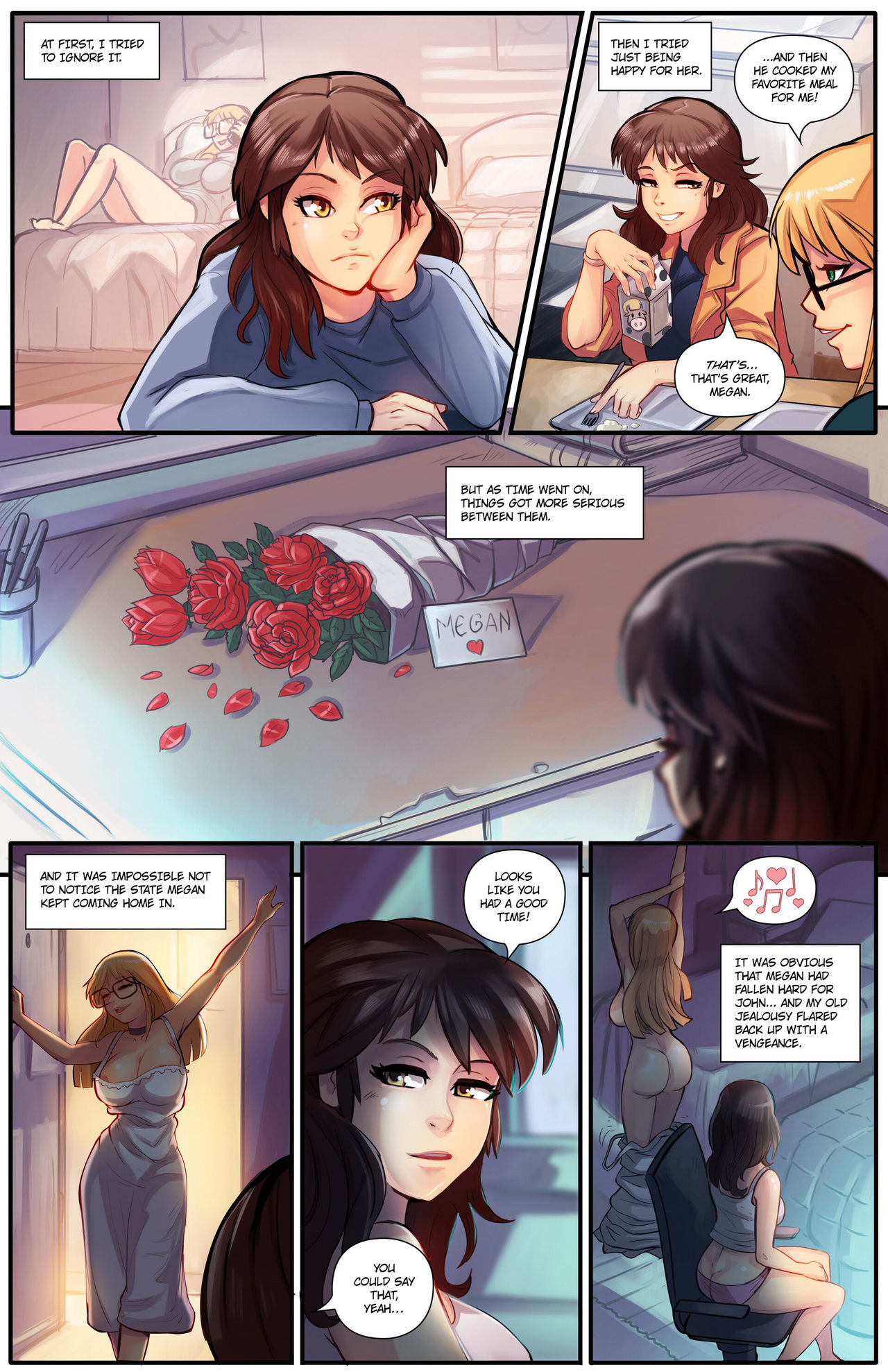 The Invisible Girl page 8