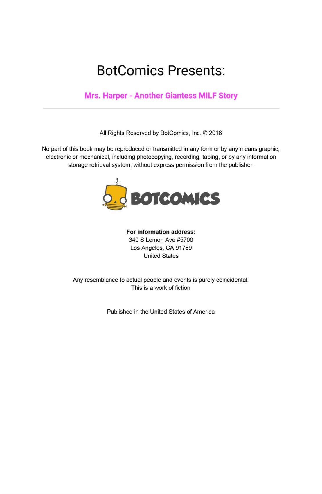 BotComics - Mrs. Harper Issue 3 page 2