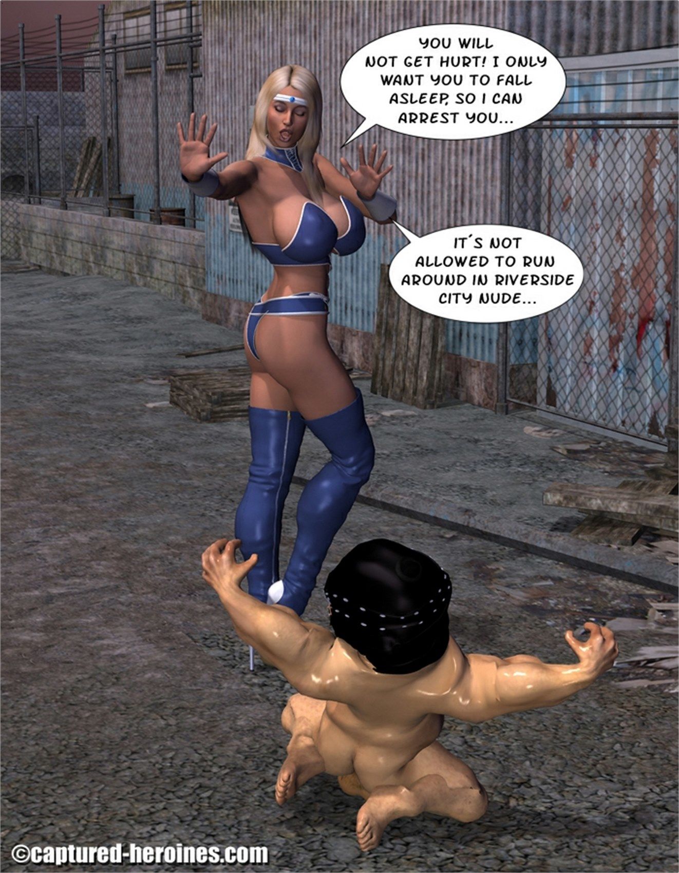 Captured Heroines-Volition Vs The Freaks page 5