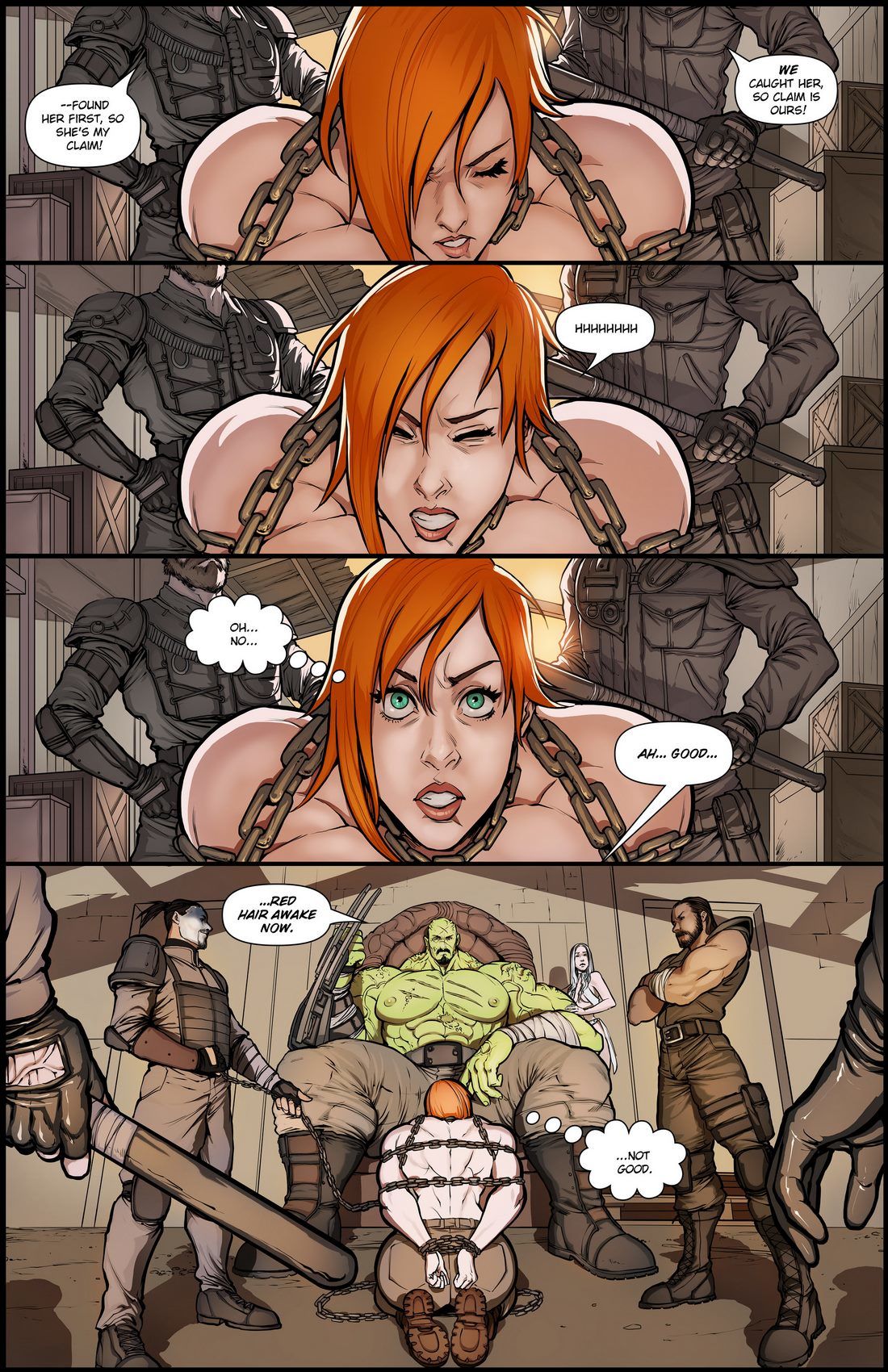 The Strong Shall Survive Issue 3 - MuscleFan page 3