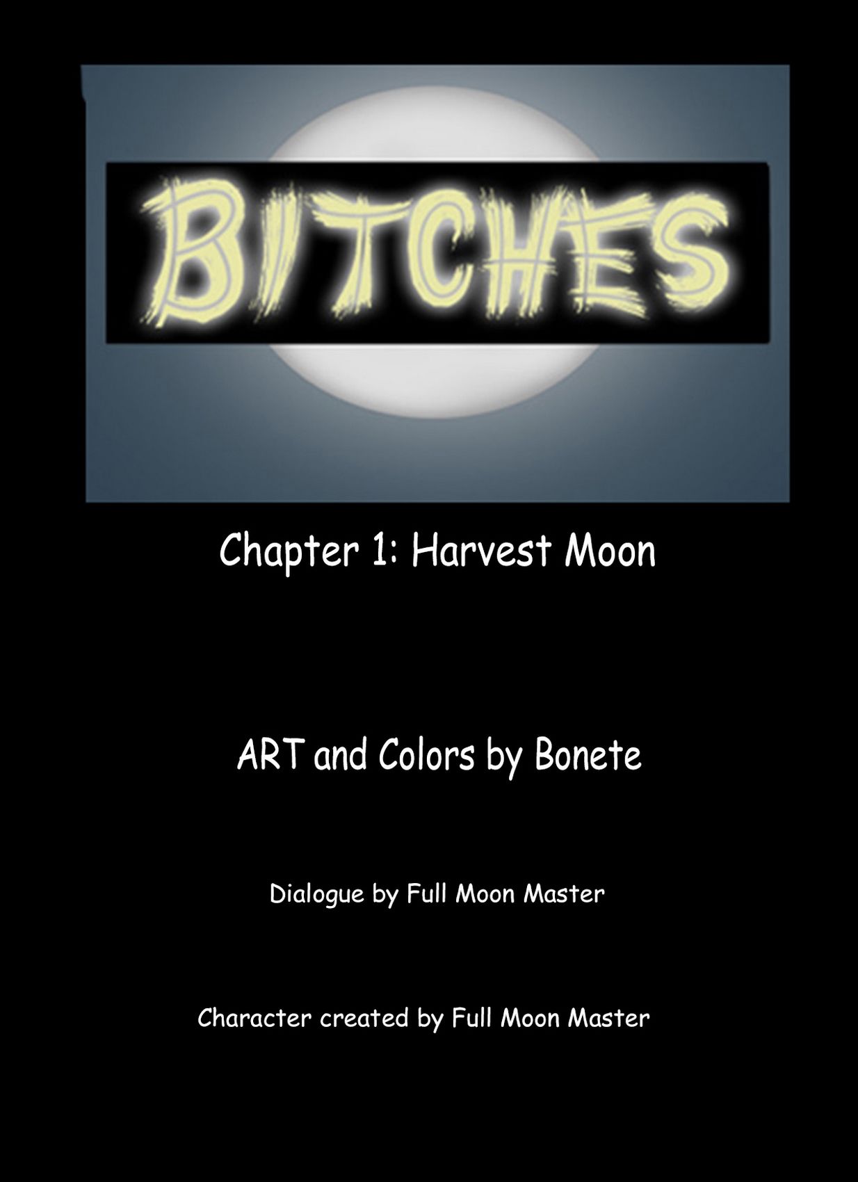 Bonete - Bitches Harvest Moon page 1