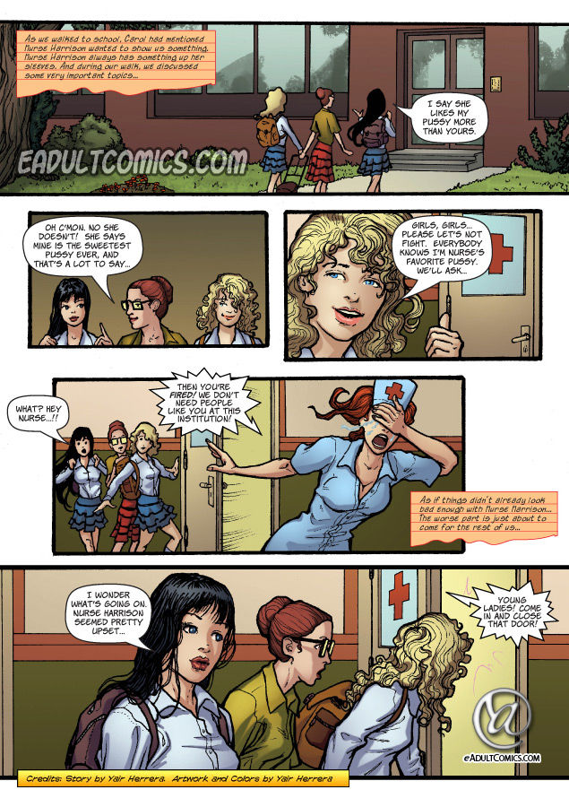 Schoolgirls Revenge Issue 12 page 2