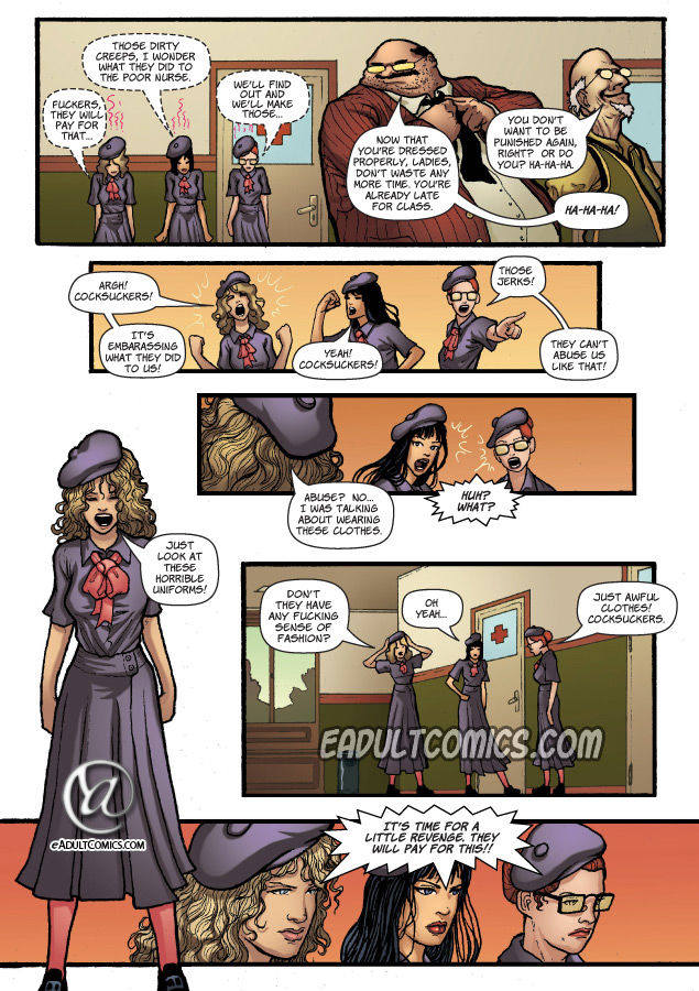 Schoolgirls Revenge Issue 12 page 5