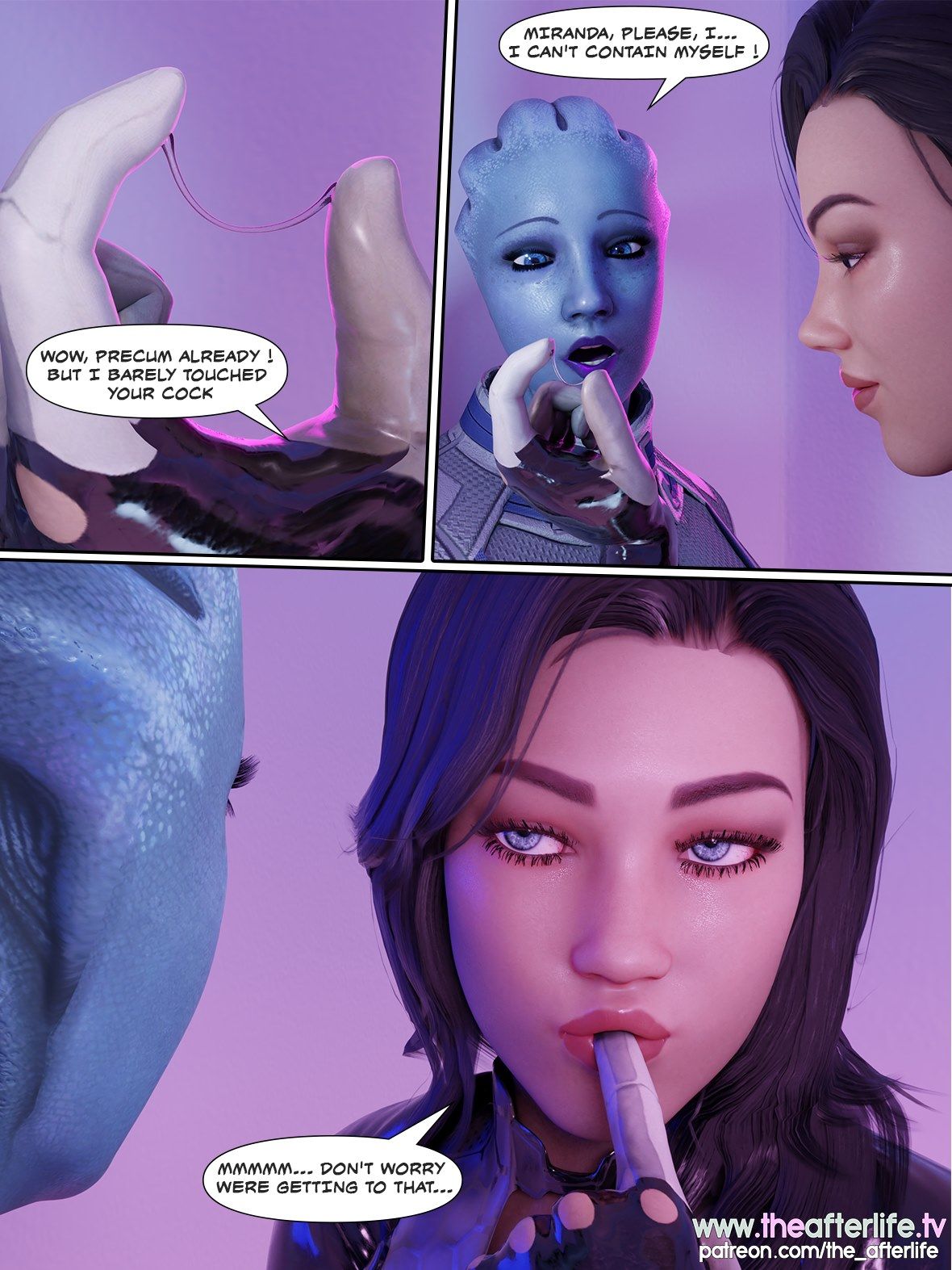 Liara and Miranda’s Night Off - TheAfterlife page 12