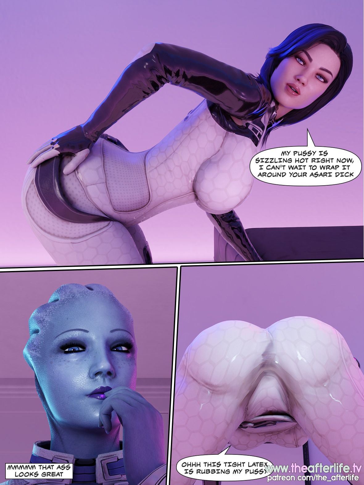Liara and Miranda’s Night Off - TheAfterlife page 8