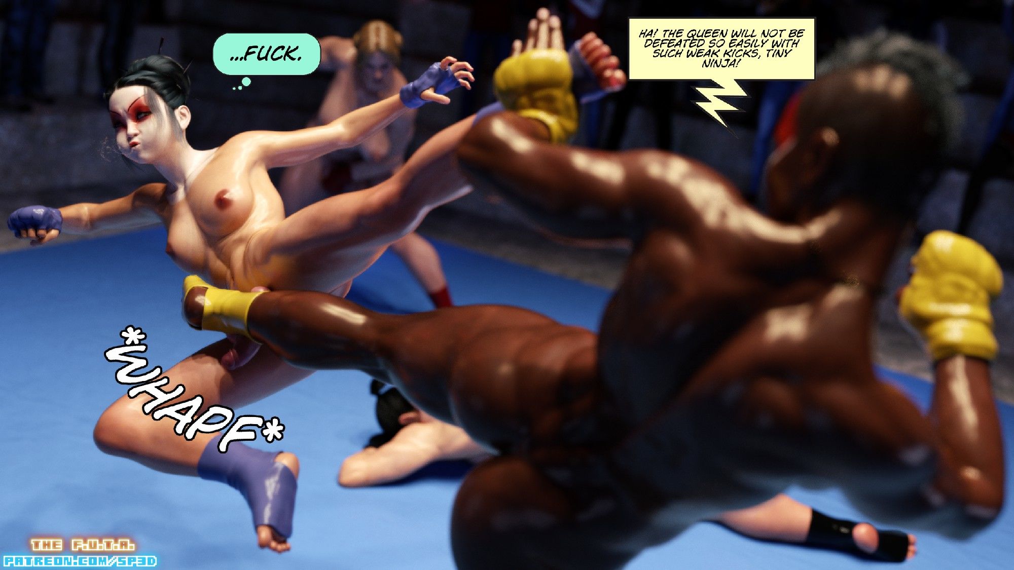 The F.U.T.A. - Match 10 - Queen Cobra vs The Fox (Squarepeg3D) page 22