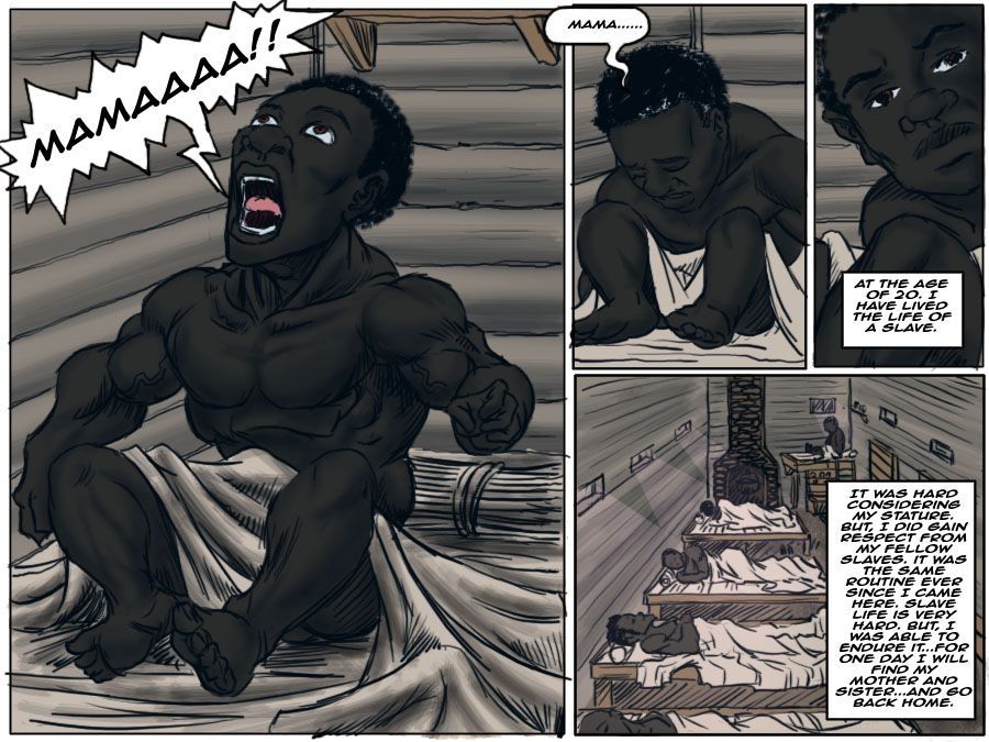Illustrated interracial - Manza page 3
