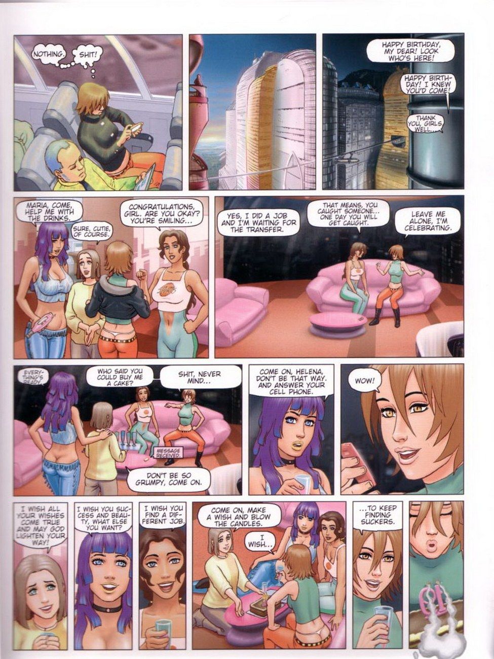 4 Girlfriends 1 page 8
