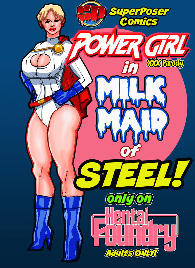 SuperPoser - Milk Maid Of Steel (Justice League) page 1