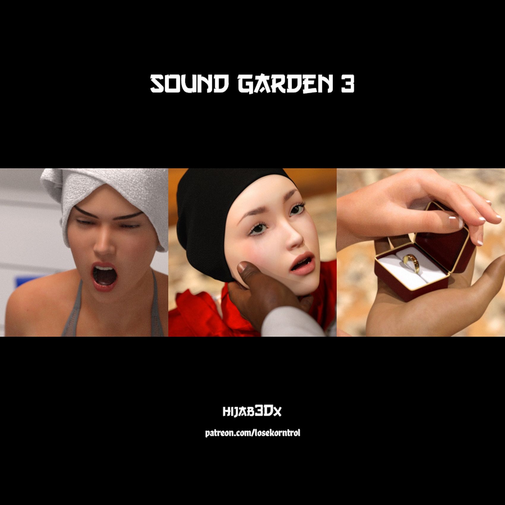 Losekorntrol - Sound Garden 3 (Hijab 3DX) page 1
