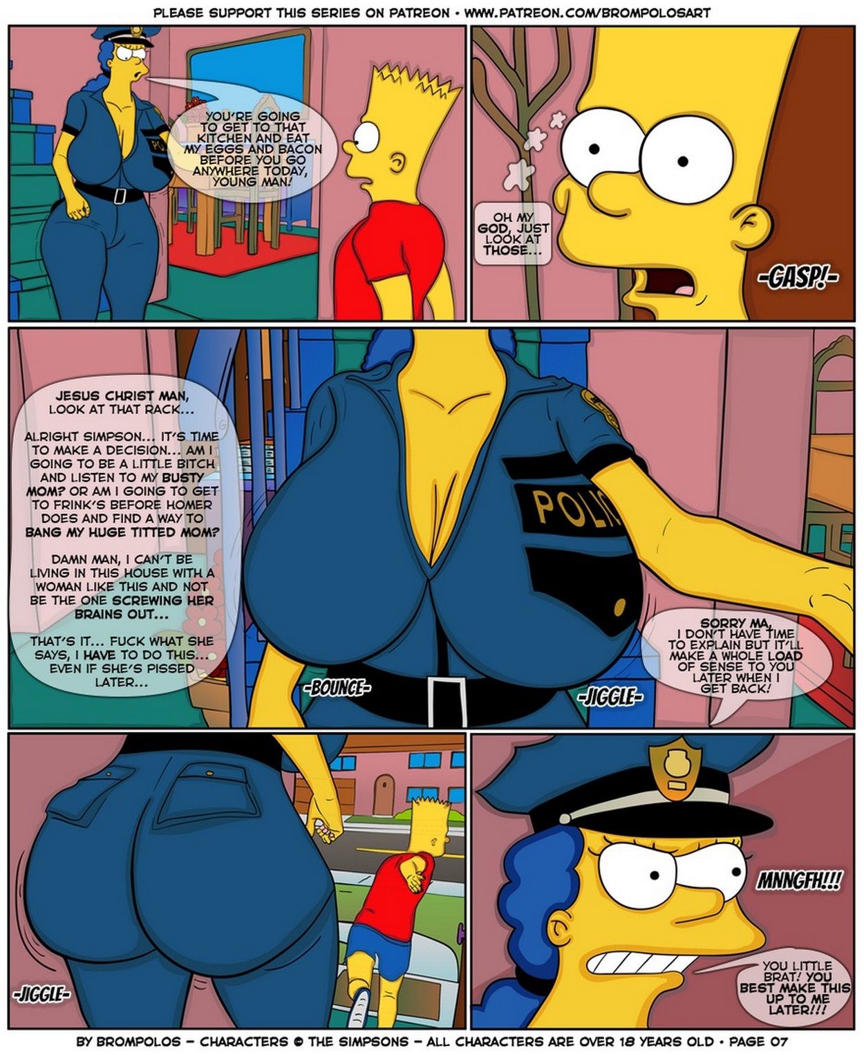 Brompolos - The Simpsons are Sexenteins page 14
