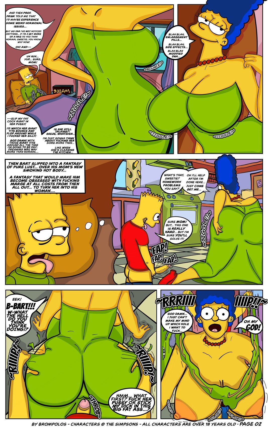 Brompolos - The Simpsons are Sexenteins page 5