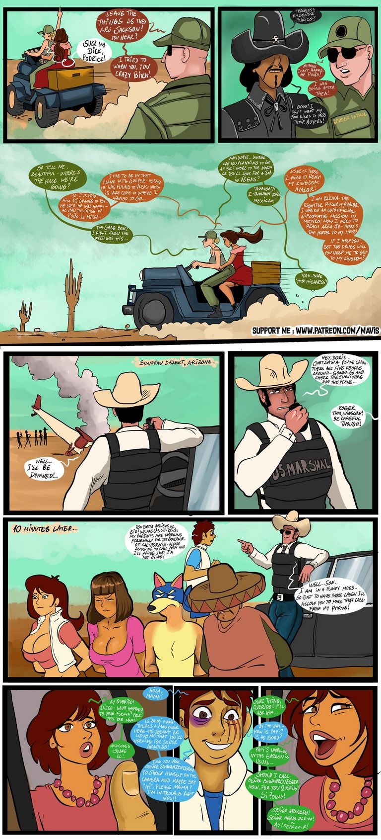 Mavruda - The Run (Dora the Explorer) page 14