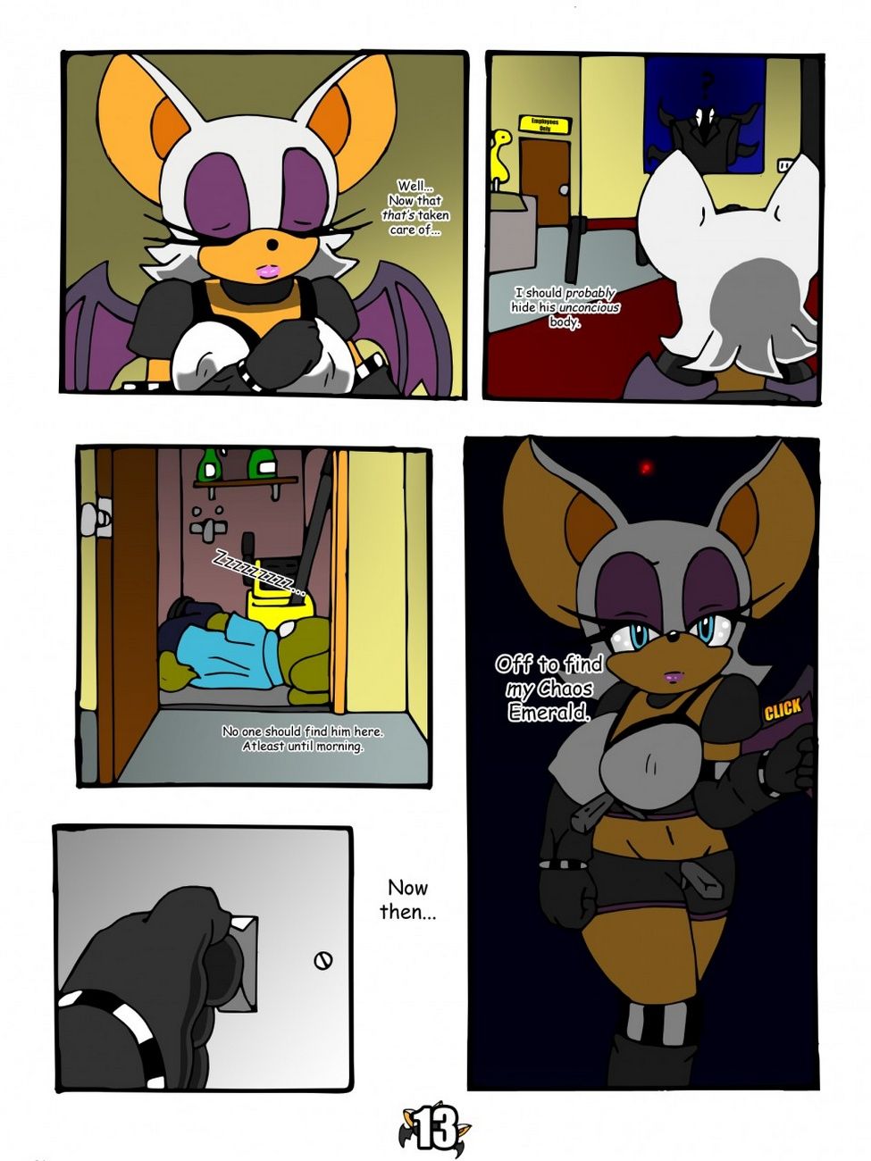 Bats Out Of The Bag page 14