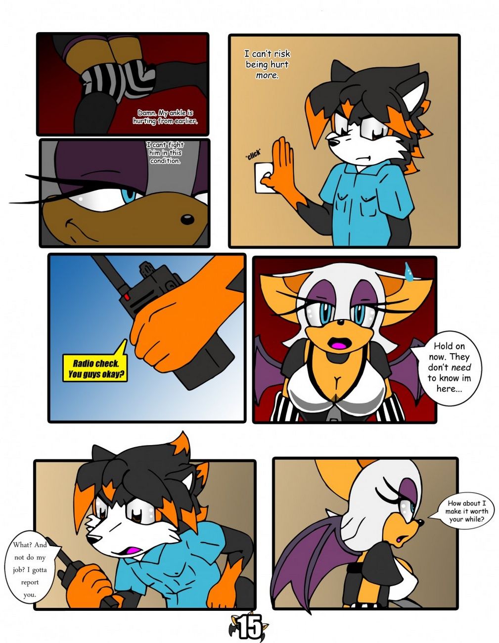 Bats Out Of The Bag page 16