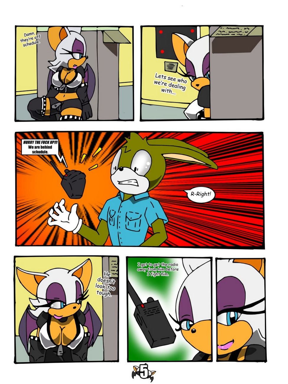 Bats Out Of The Bag page 6