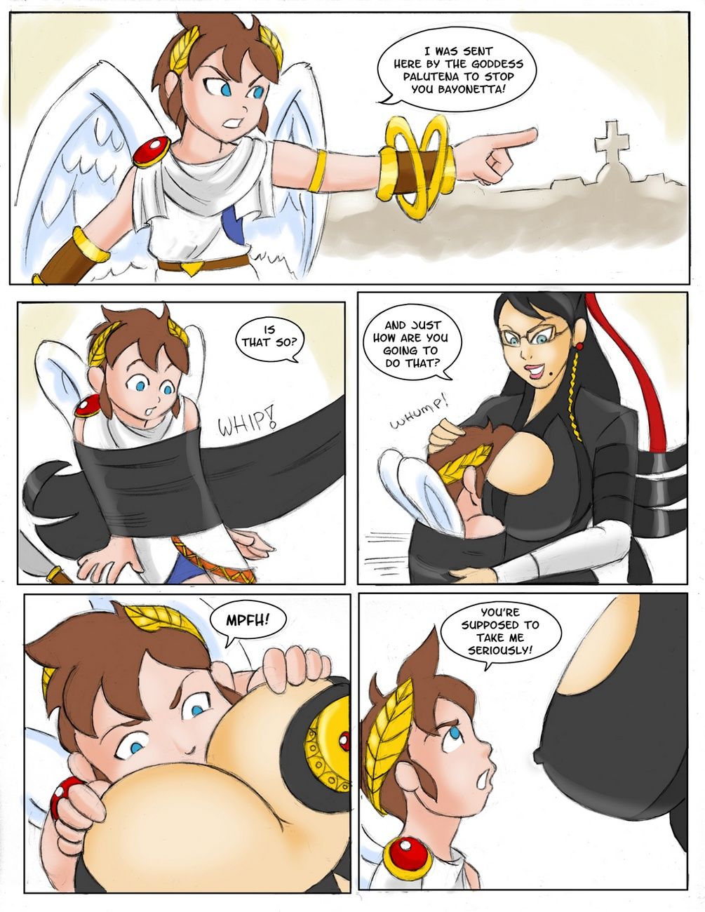 Bayonetta vs Kid Icarus page 4